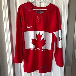 Nike Team Canada Red Hockey Jersey